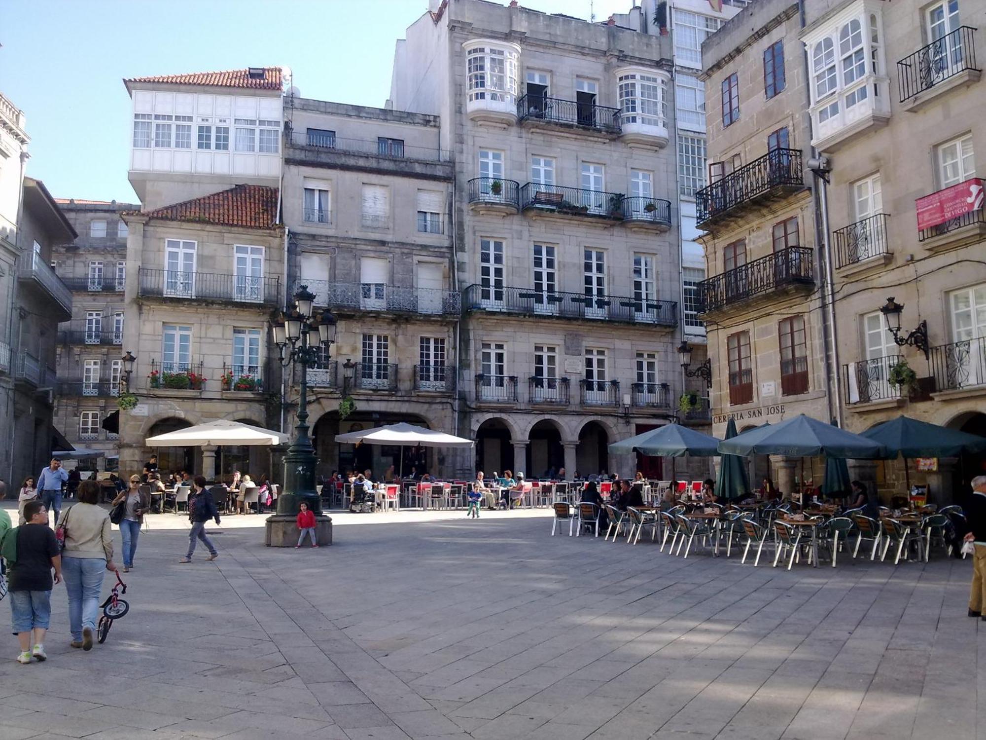 Progreso 3 Hab Con Parking Lägenhet Vigo Exteriör bild
